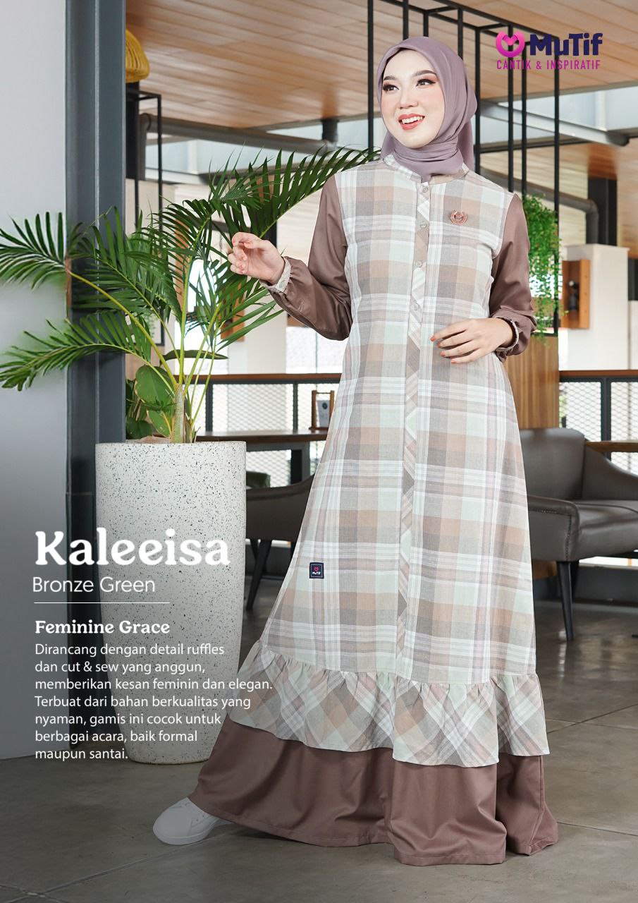 MUTIF KALEEISA BRONZE GREEN