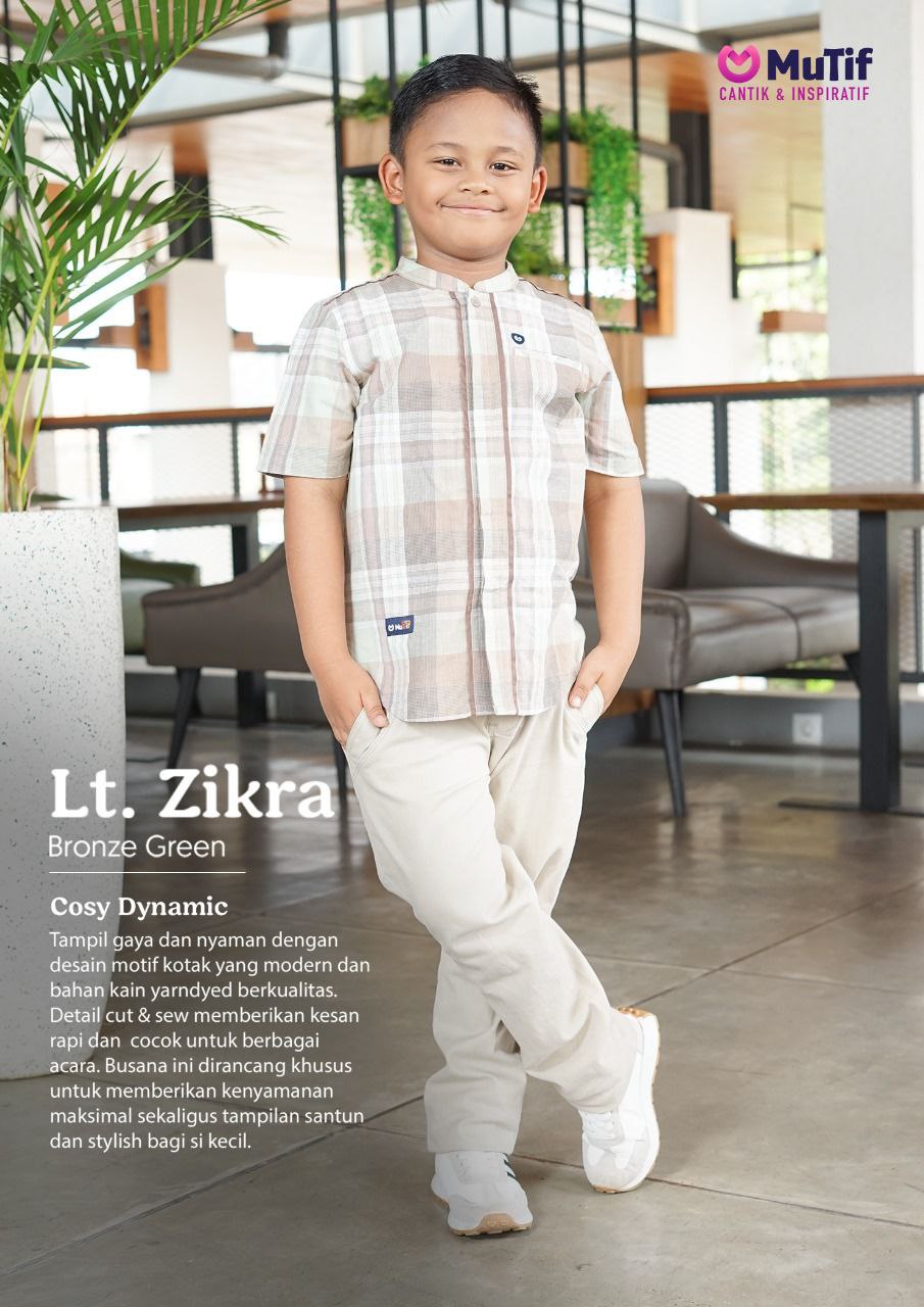 MUTIF LITTLE ZIKRA BRONZE GREEN