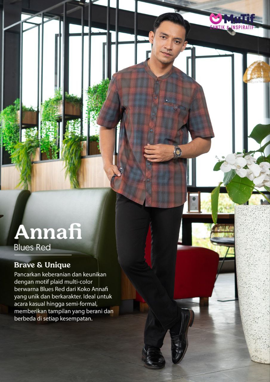 MUTIF ANNAFI BLUES RED