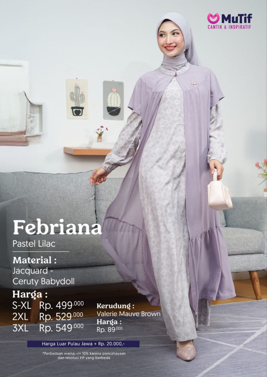 MUTIF FEBRIANA PASTEL LILAC