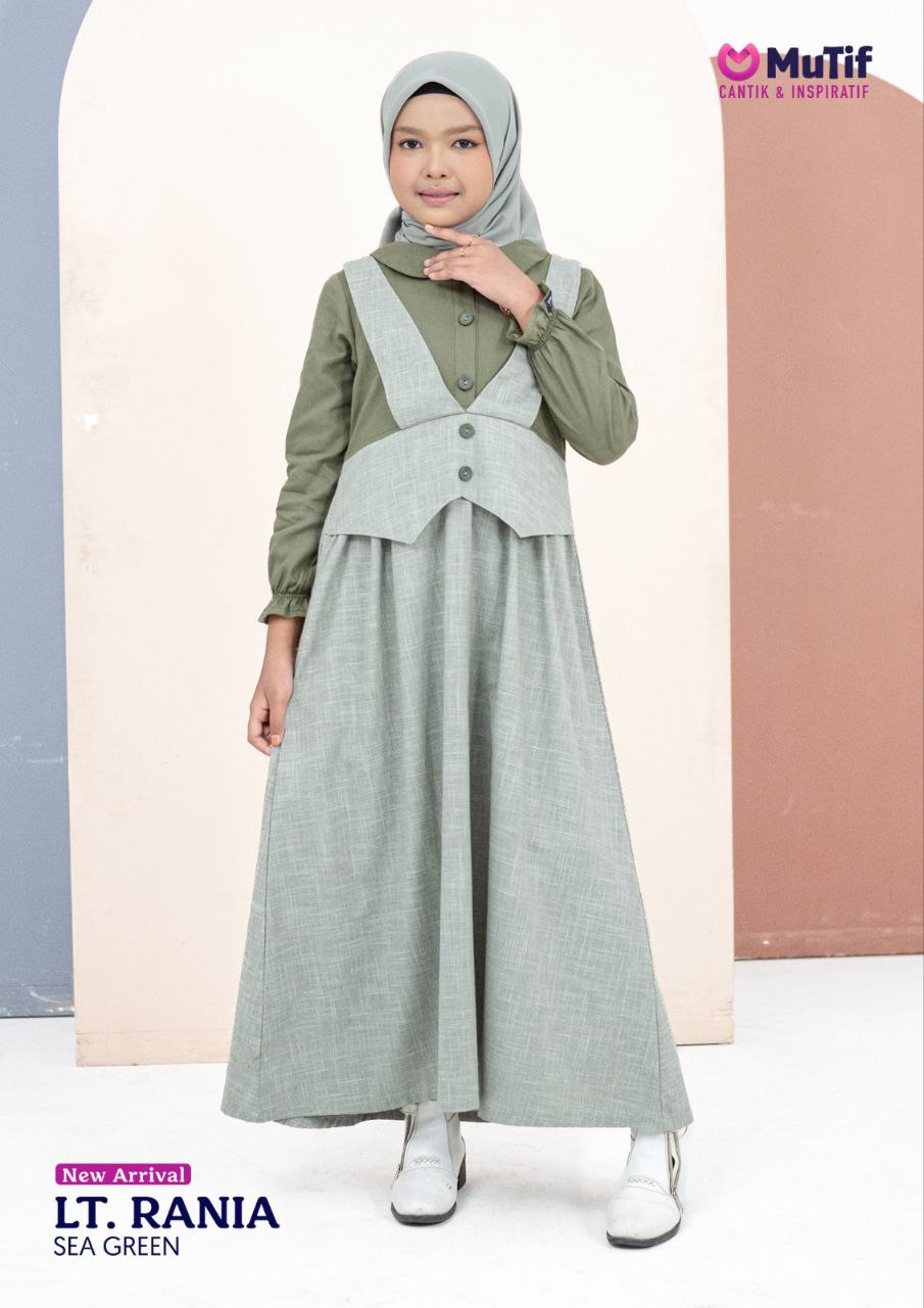 MUTIF LITTLE RANIA SEA GREEN