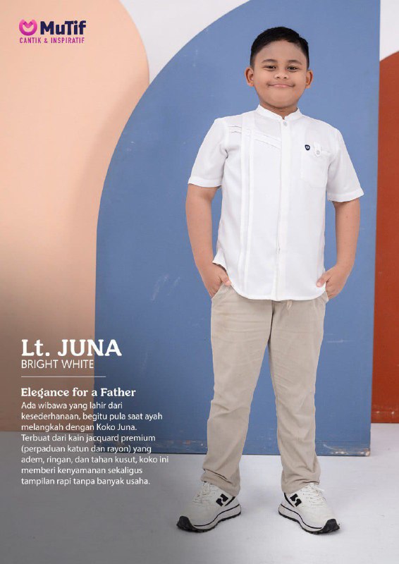 MUTIF LITTLE JUNA BRIGHT WHHITE