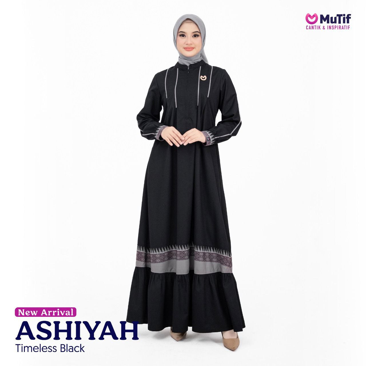 MUTIF ASHIYAH HEXA BLACK