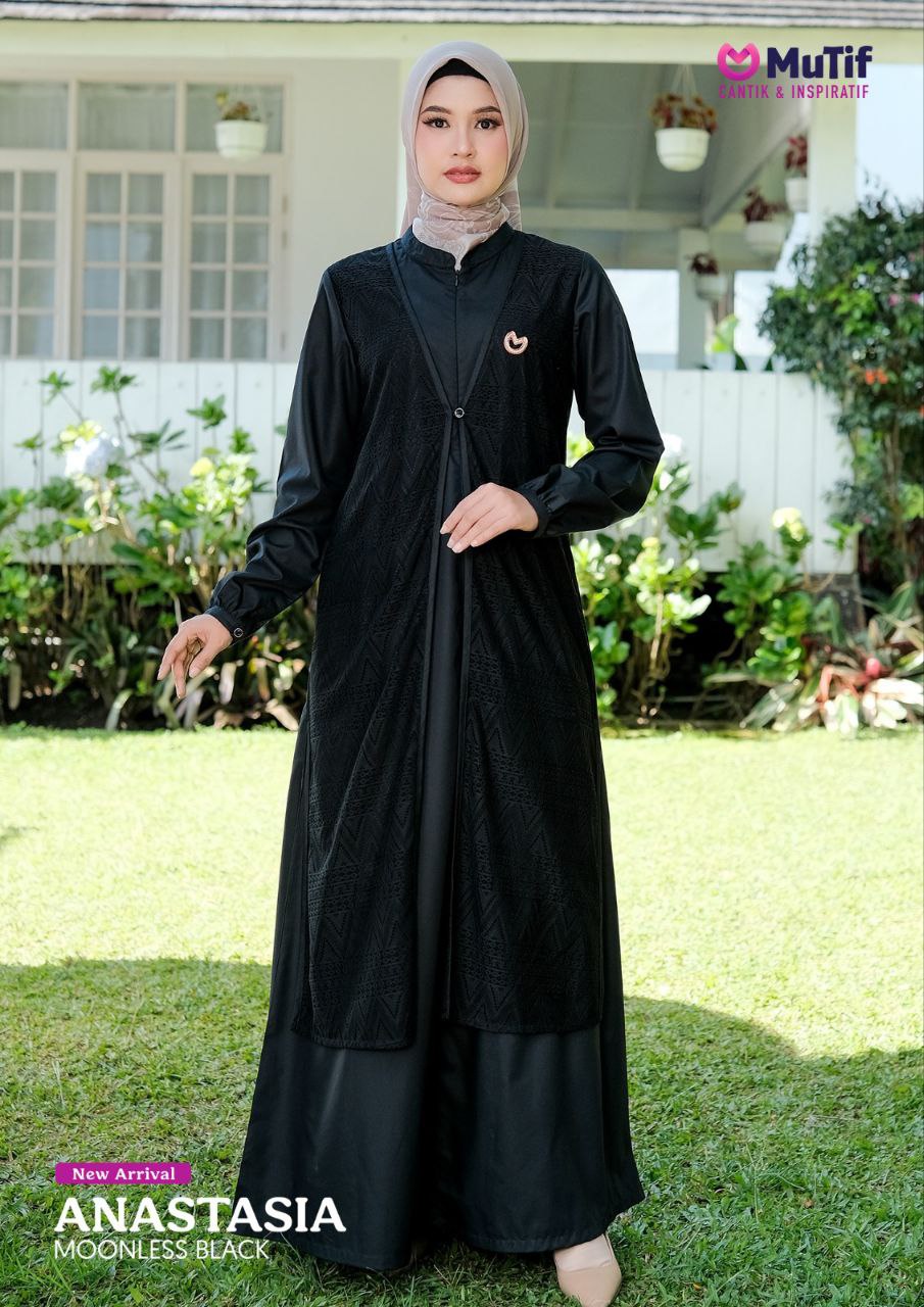 MUTIF ANASTASIA MOONLESS BLACK
