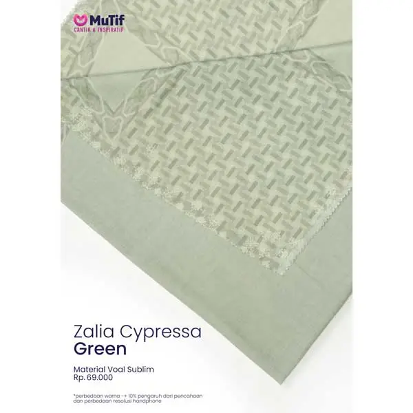 MUTIF ZALIA SCARF CYPRESSA GREEN