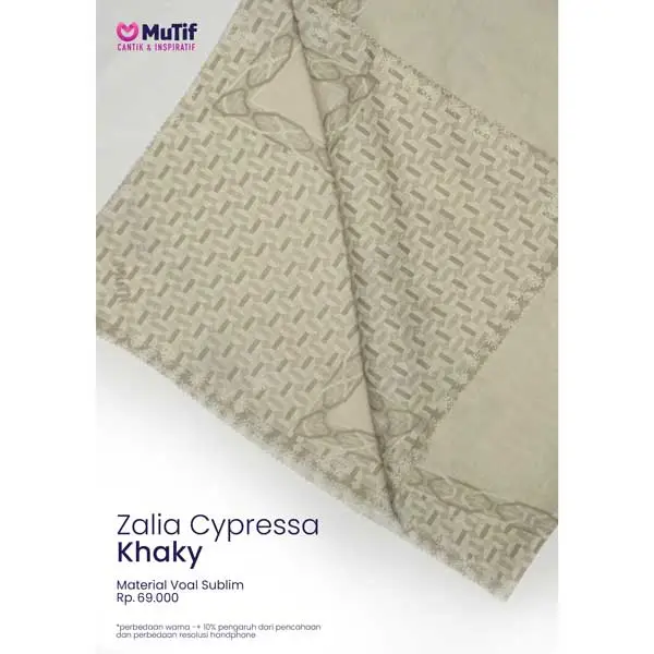 MUTIF ZALIA SCARF CYPRESSA BROWN