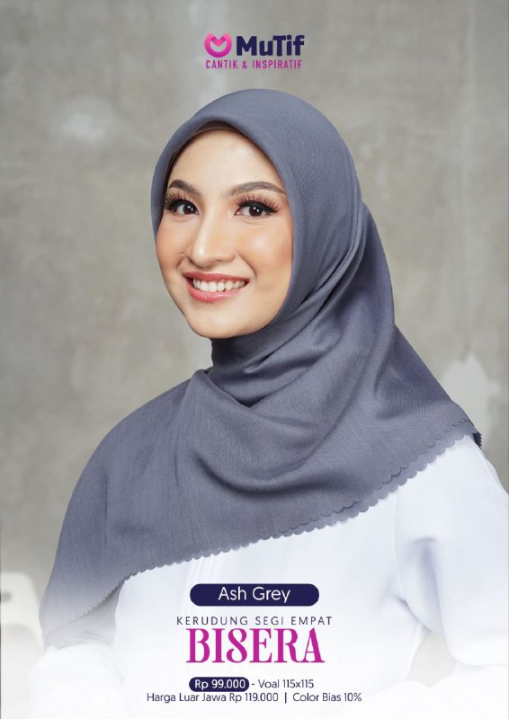 MUTIF KRD BISERA ASH GREY