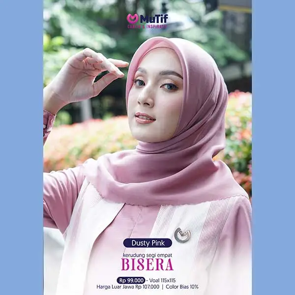 MUTIF KRD BISERA DUSTY PINK