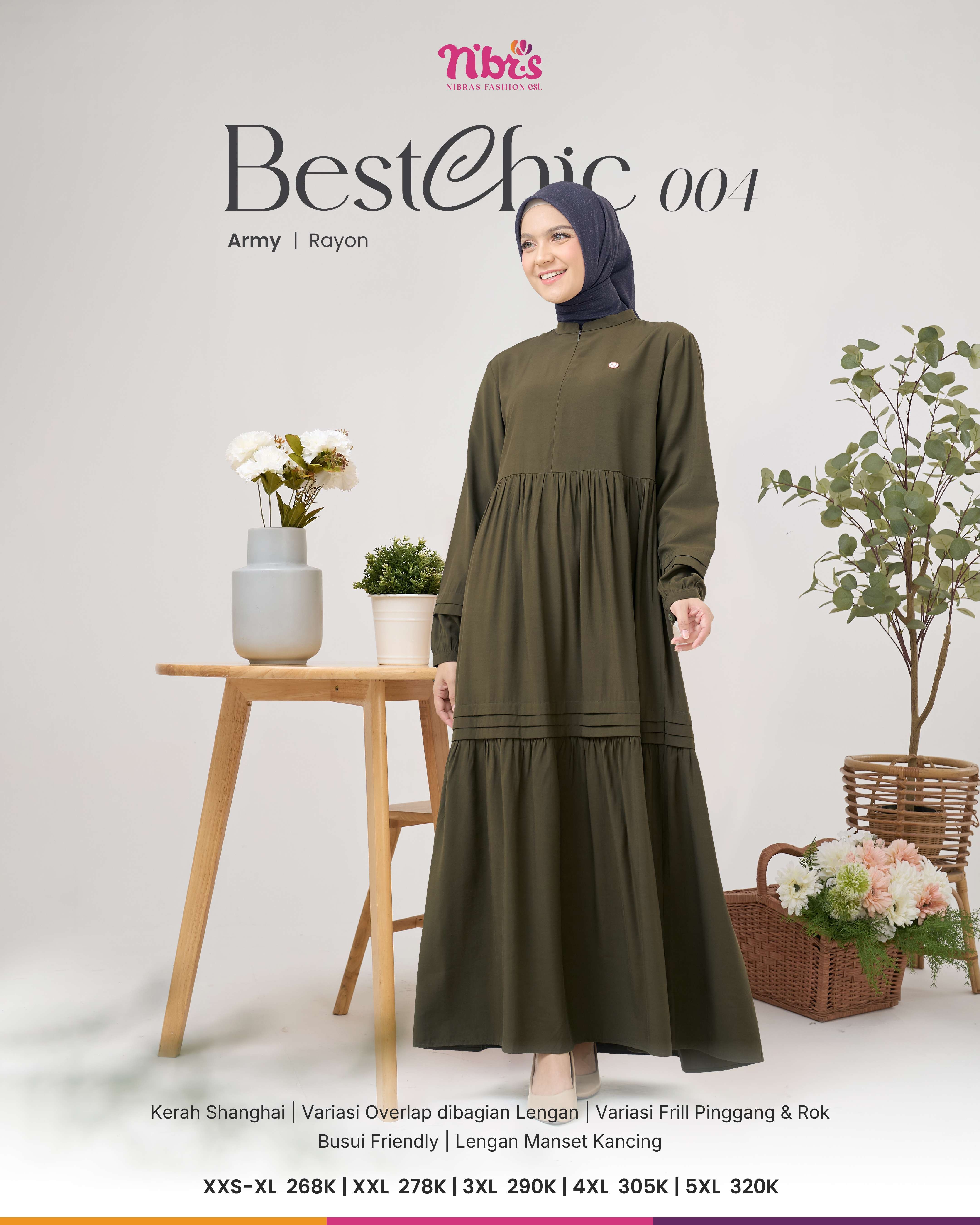 NIBRAS BESTCHIC 004 ARMY