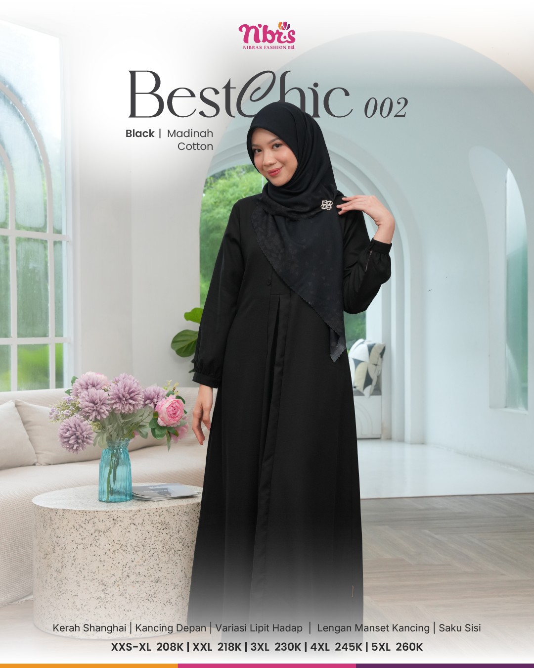 NIBRAS BESTCHIC 002 BLACK