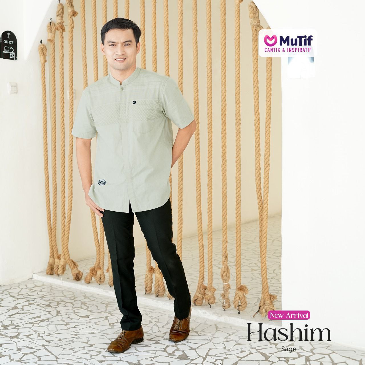 MUTIF HASHIM SAGE GREEN