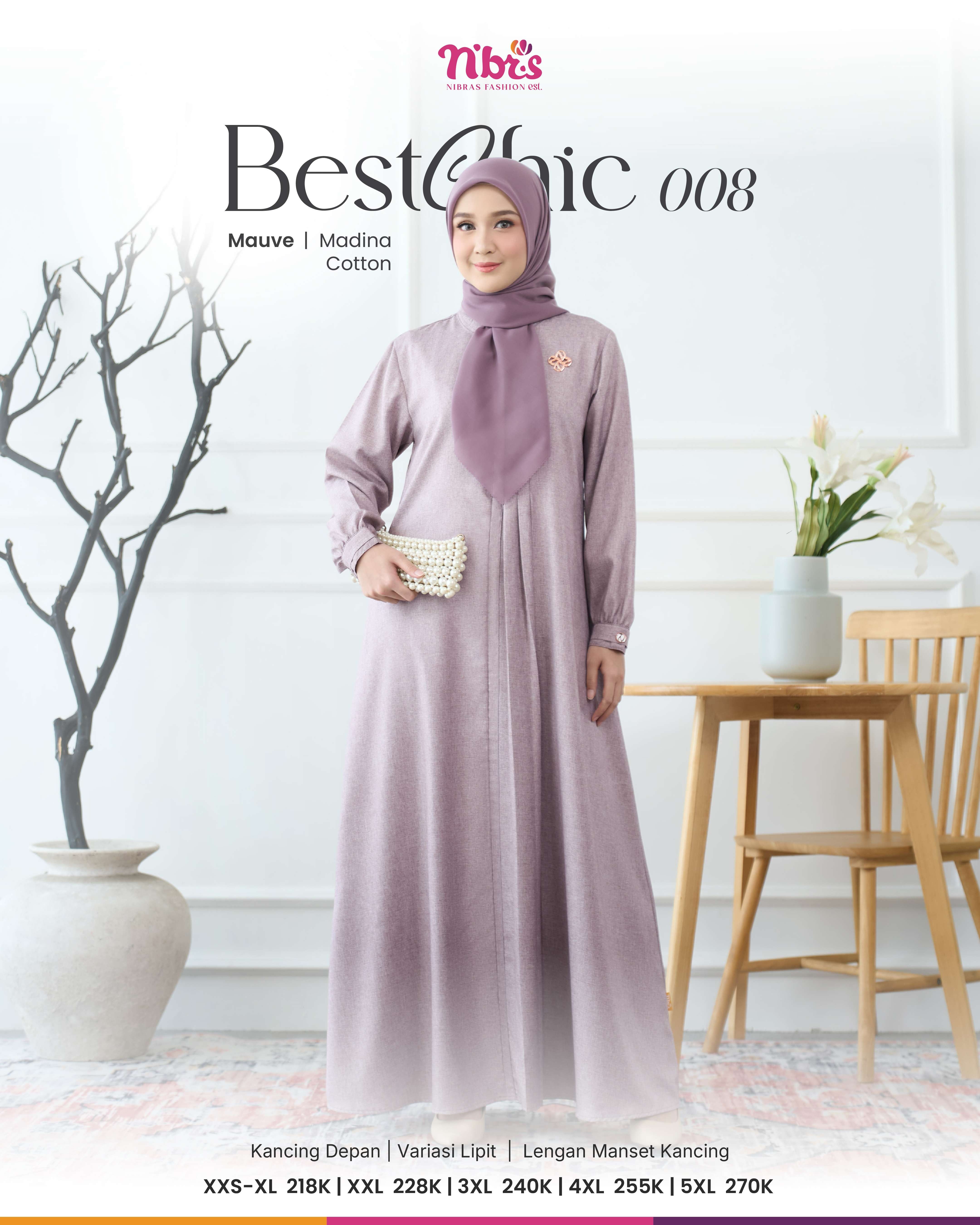 NIBRAS BESTCHIC 008 MAUVE