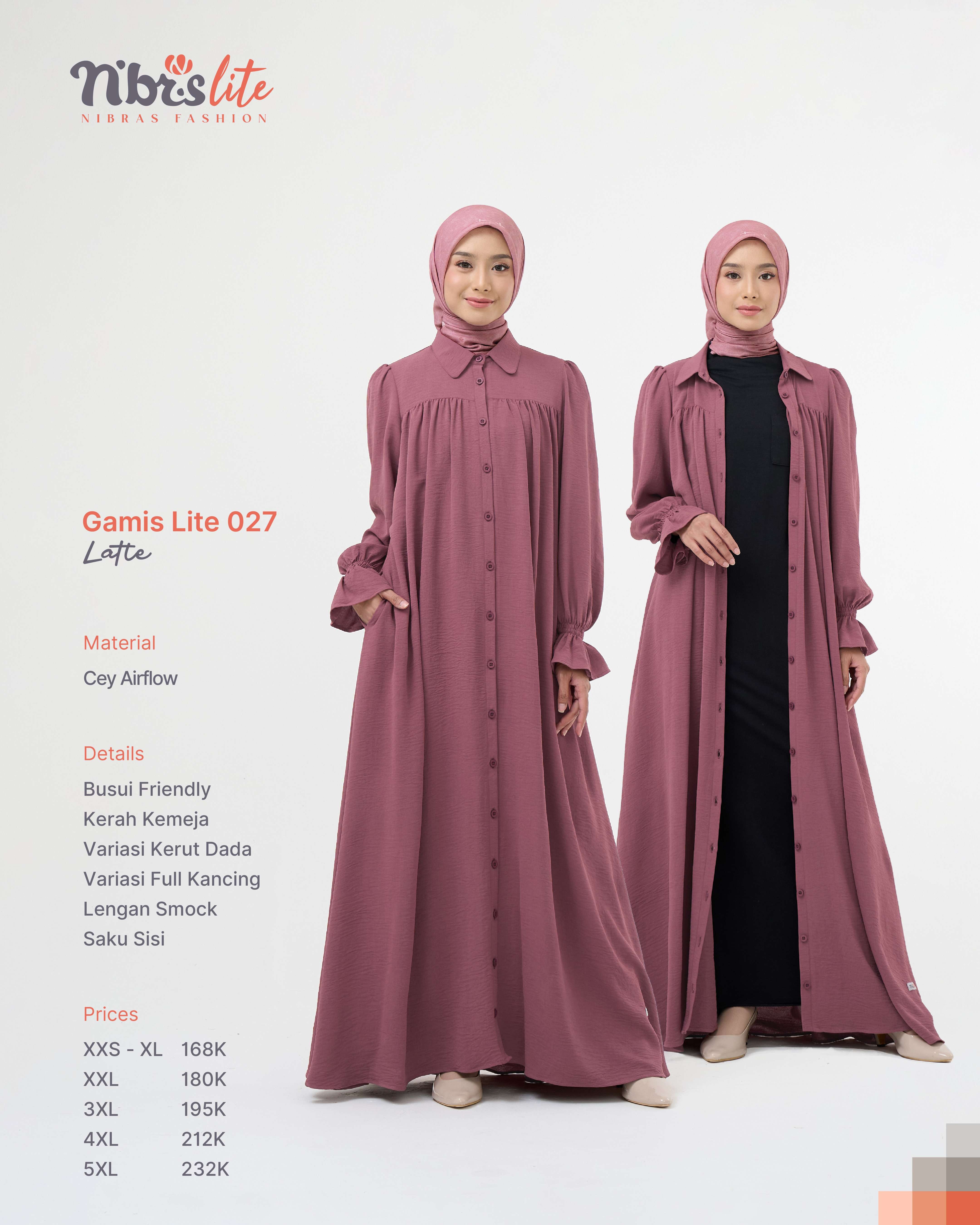 NIBRAS GAMIS LITE 027 LATTE
