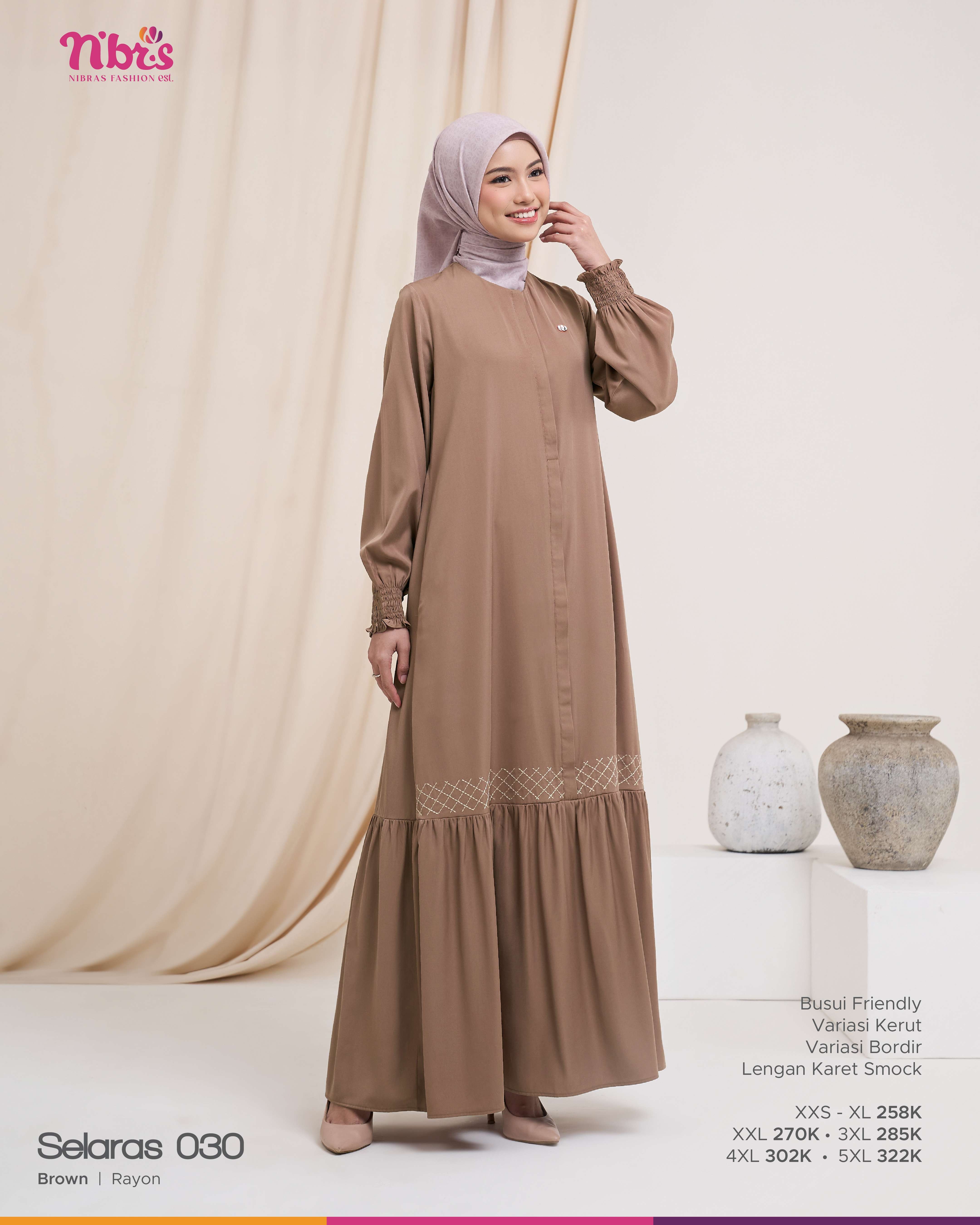 NIBRAS SELARAS 030 BROWN