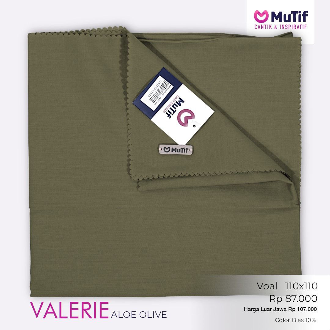 MUTIF KRD VALERIE ALOE OLIVE GRADE B