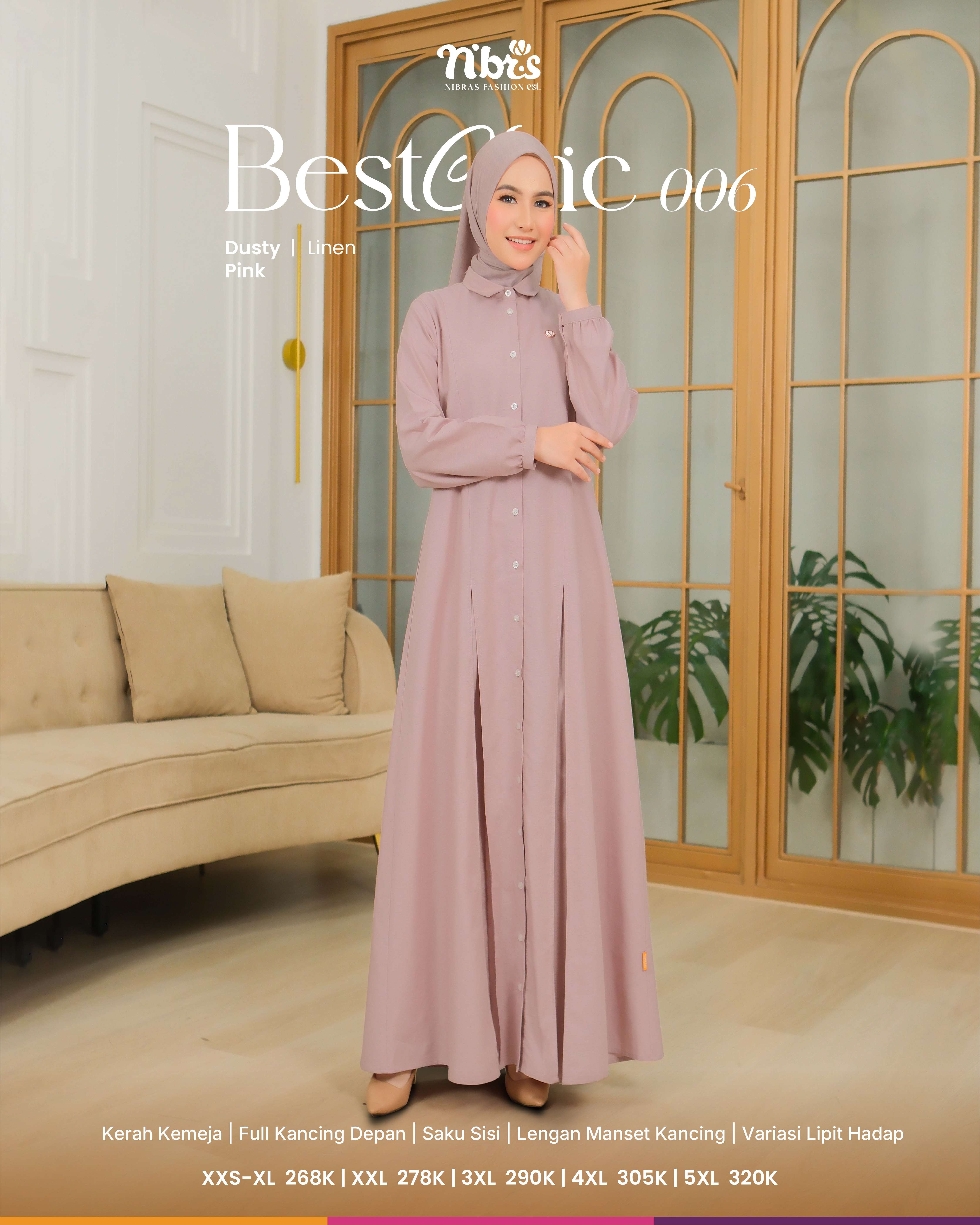 NIBRAS BESTCHIC 006 DUSTY PINK