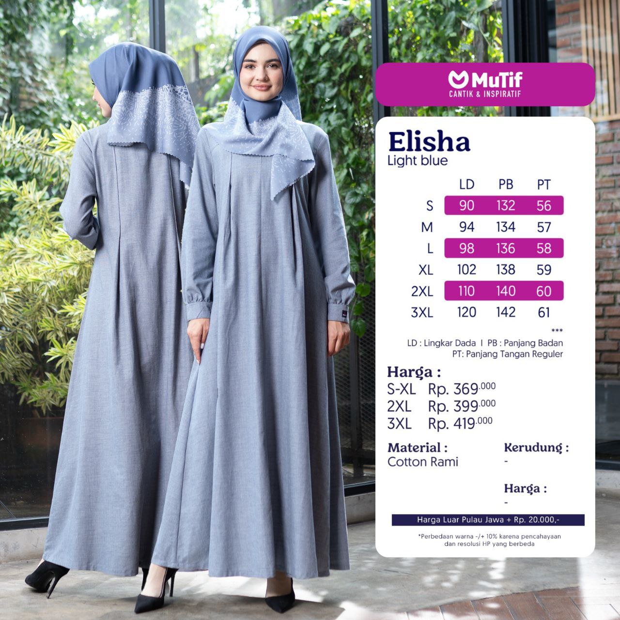 MUTIF ELISHA LIGHT BLUE