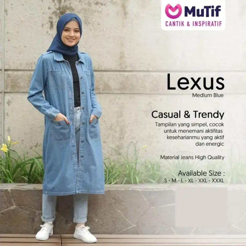 MUTIF LEXUS MEDIUM BLUE