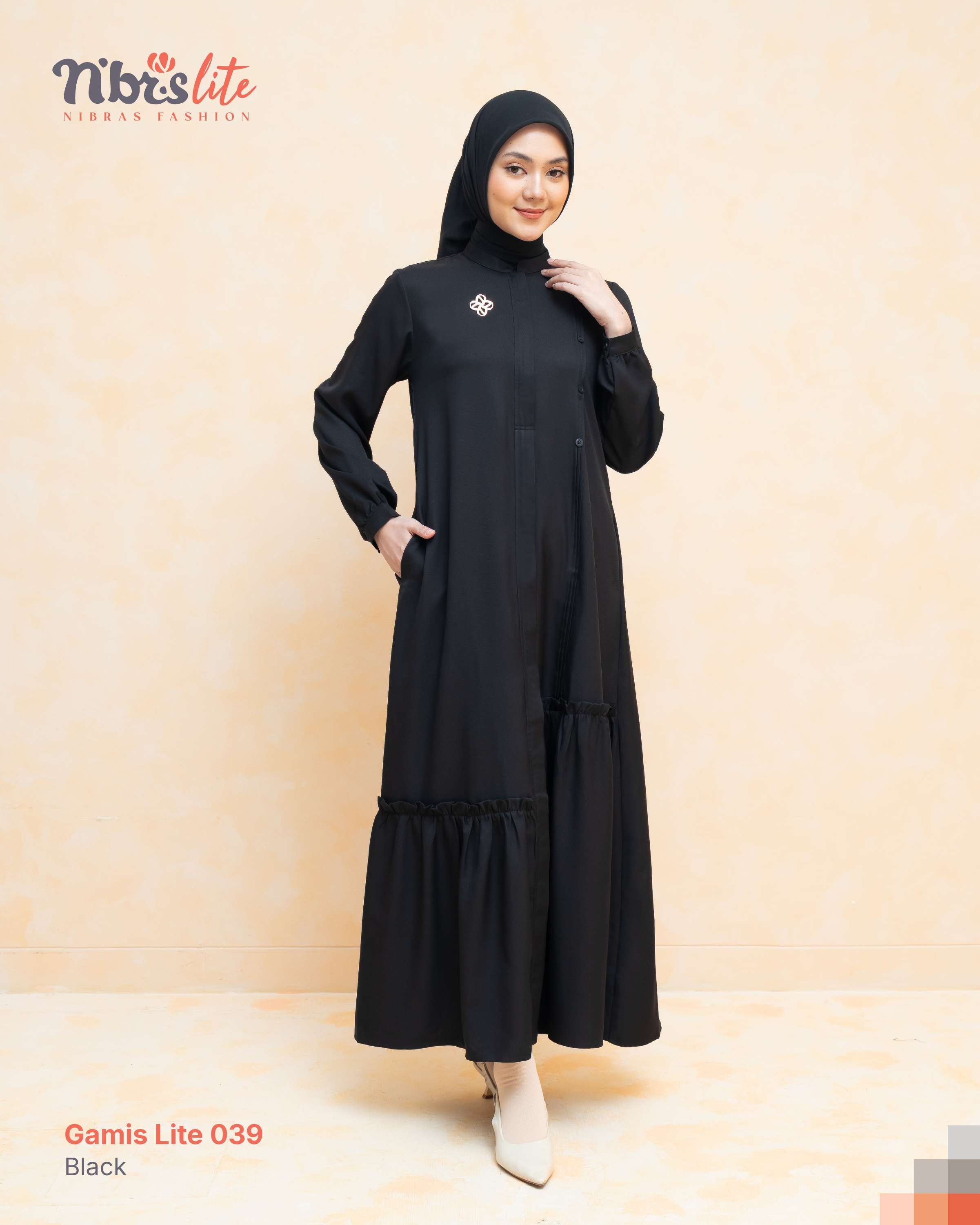 NIBRAS GAMIS LITE 039 BLACK
