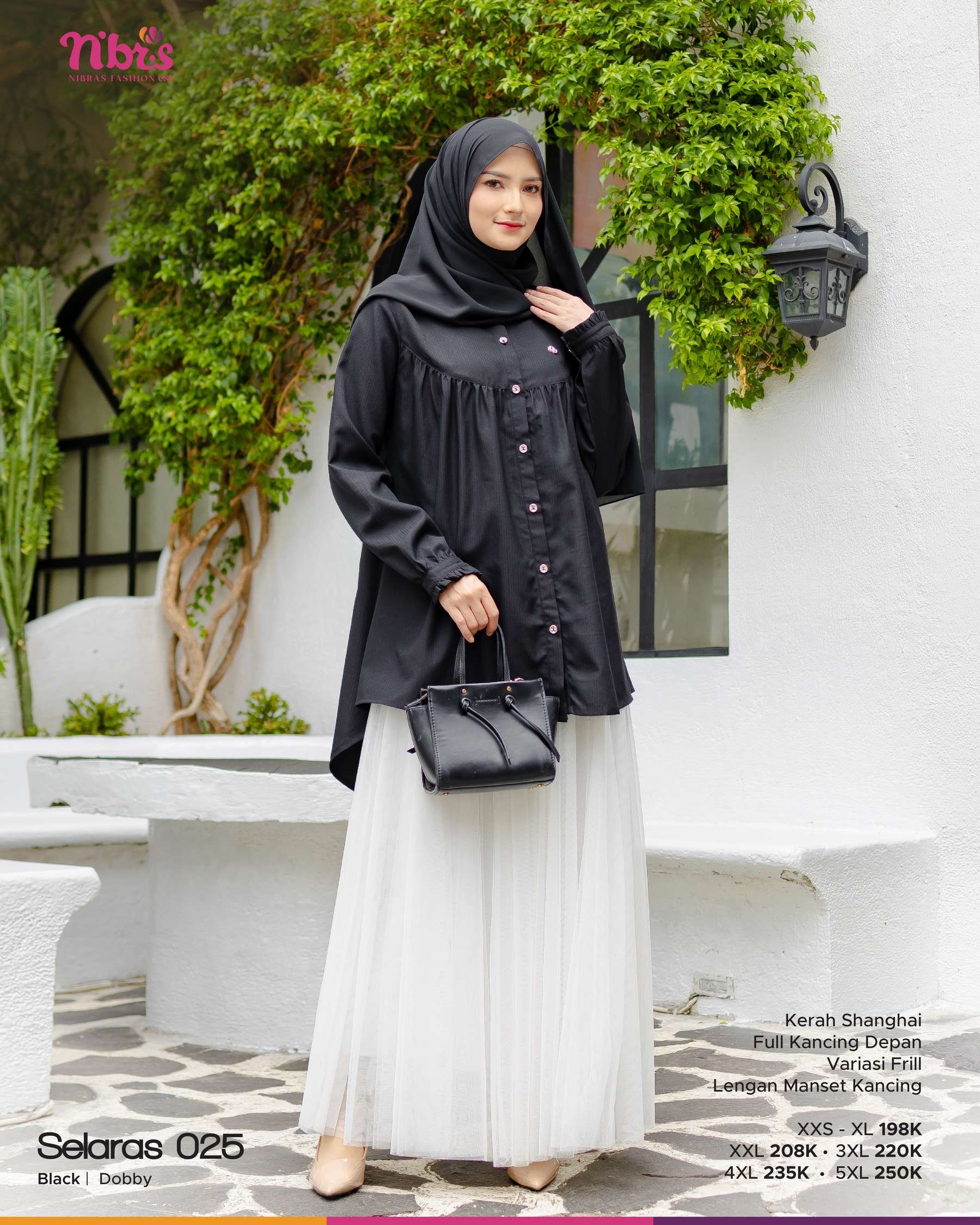 NIBRAS SELARAS 025 BLACK