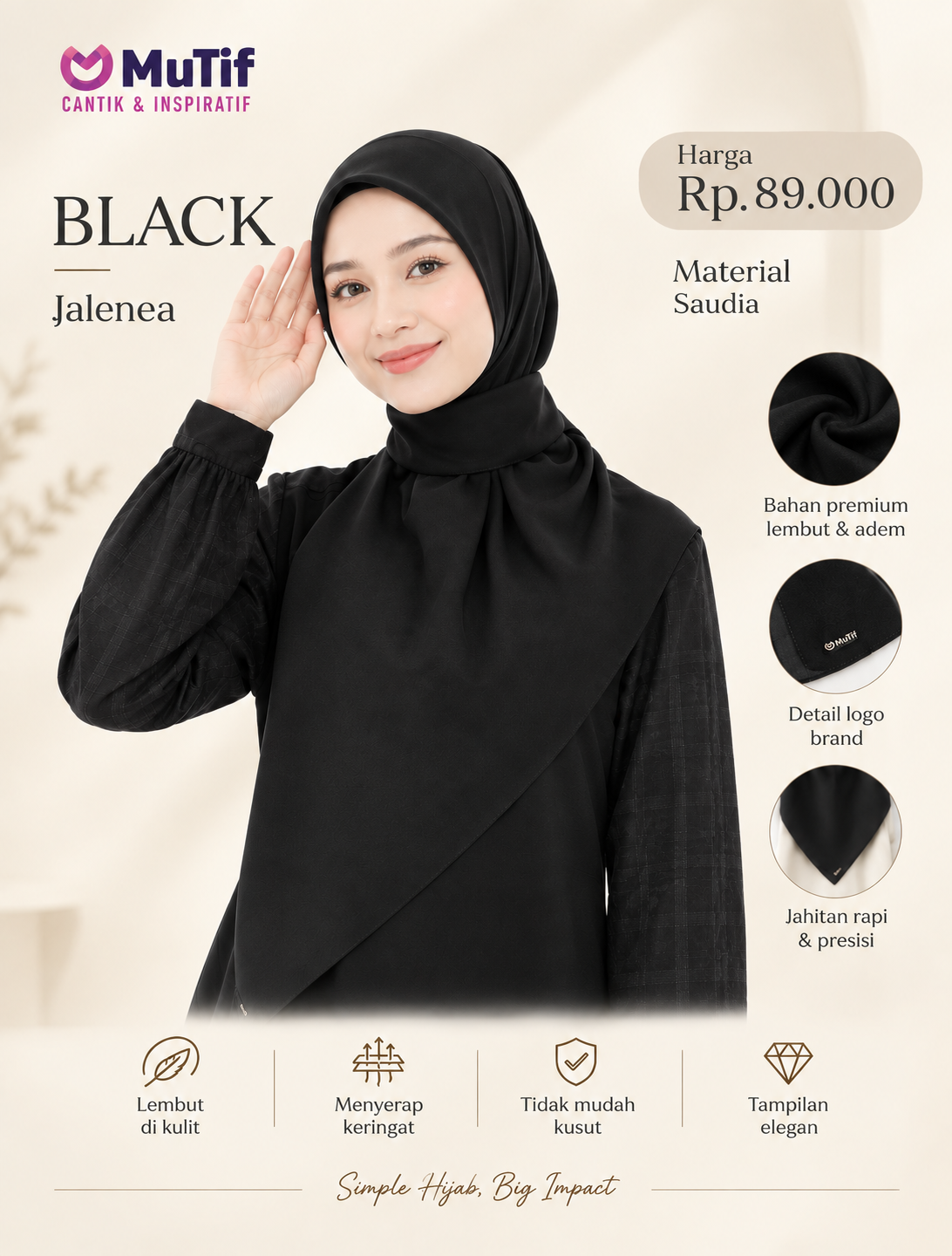 MUTIF KRD JALENEA BLACK