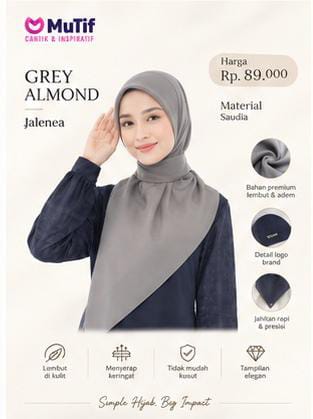 MUTIF KRD JALENEA GREY ALMOND