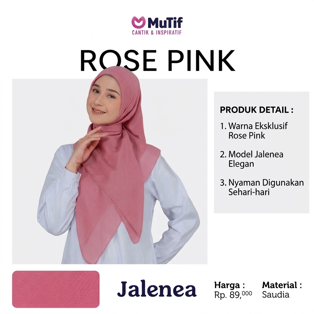MUTIF KRD JALENEA ROSE PINK