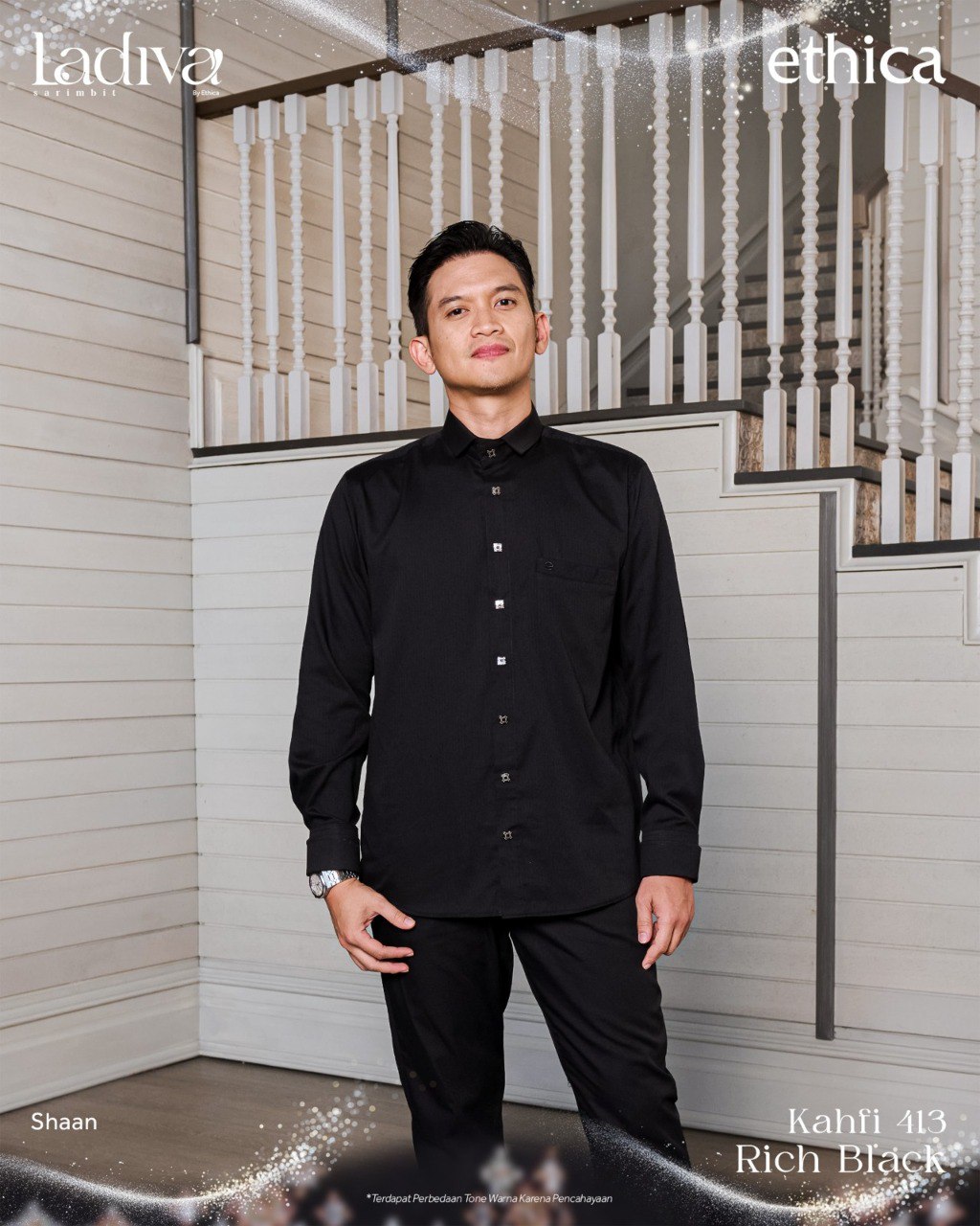 ETHICA KAHFI 413 RICH BLACK