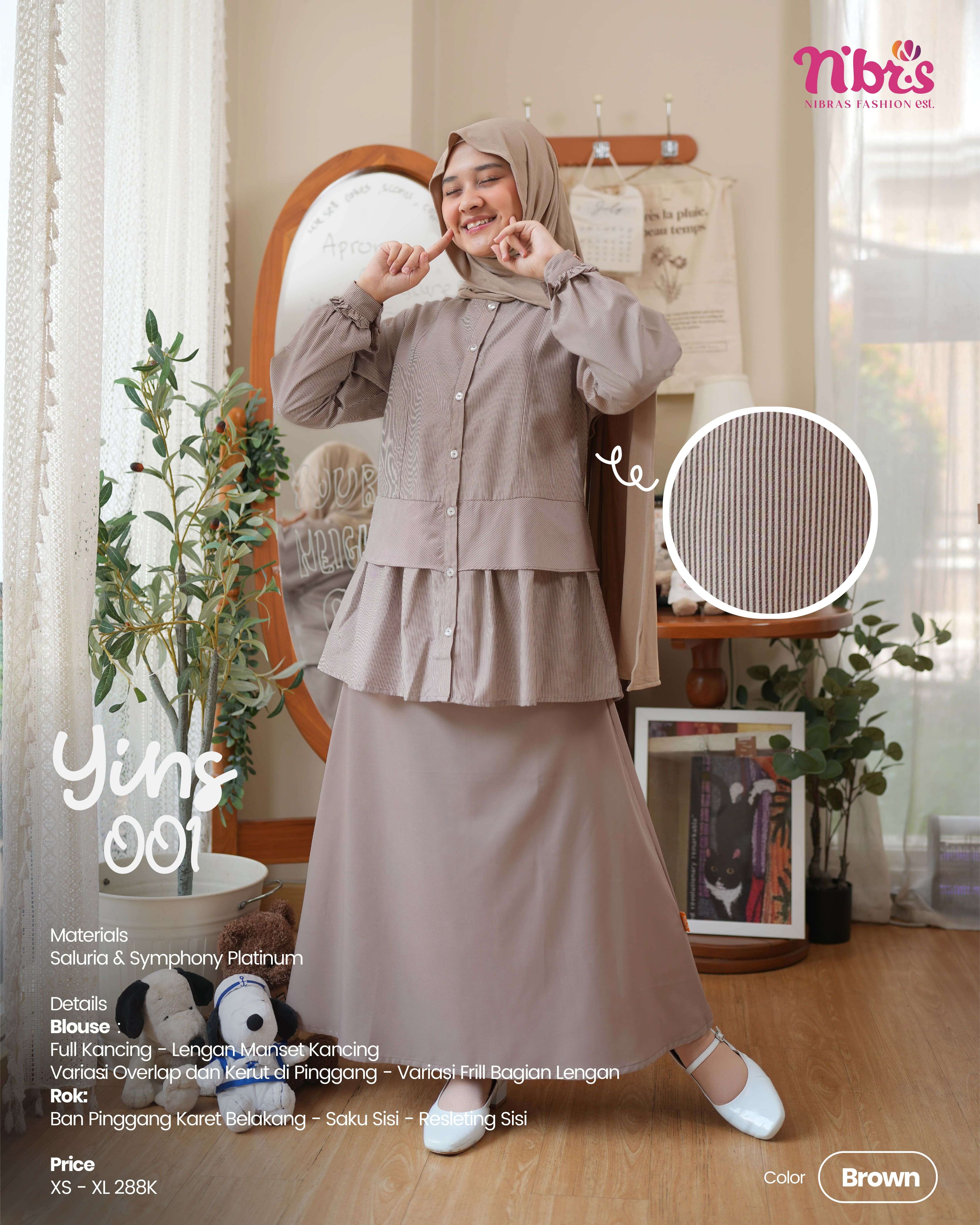 NIBRAS YINS 001 BROWN
