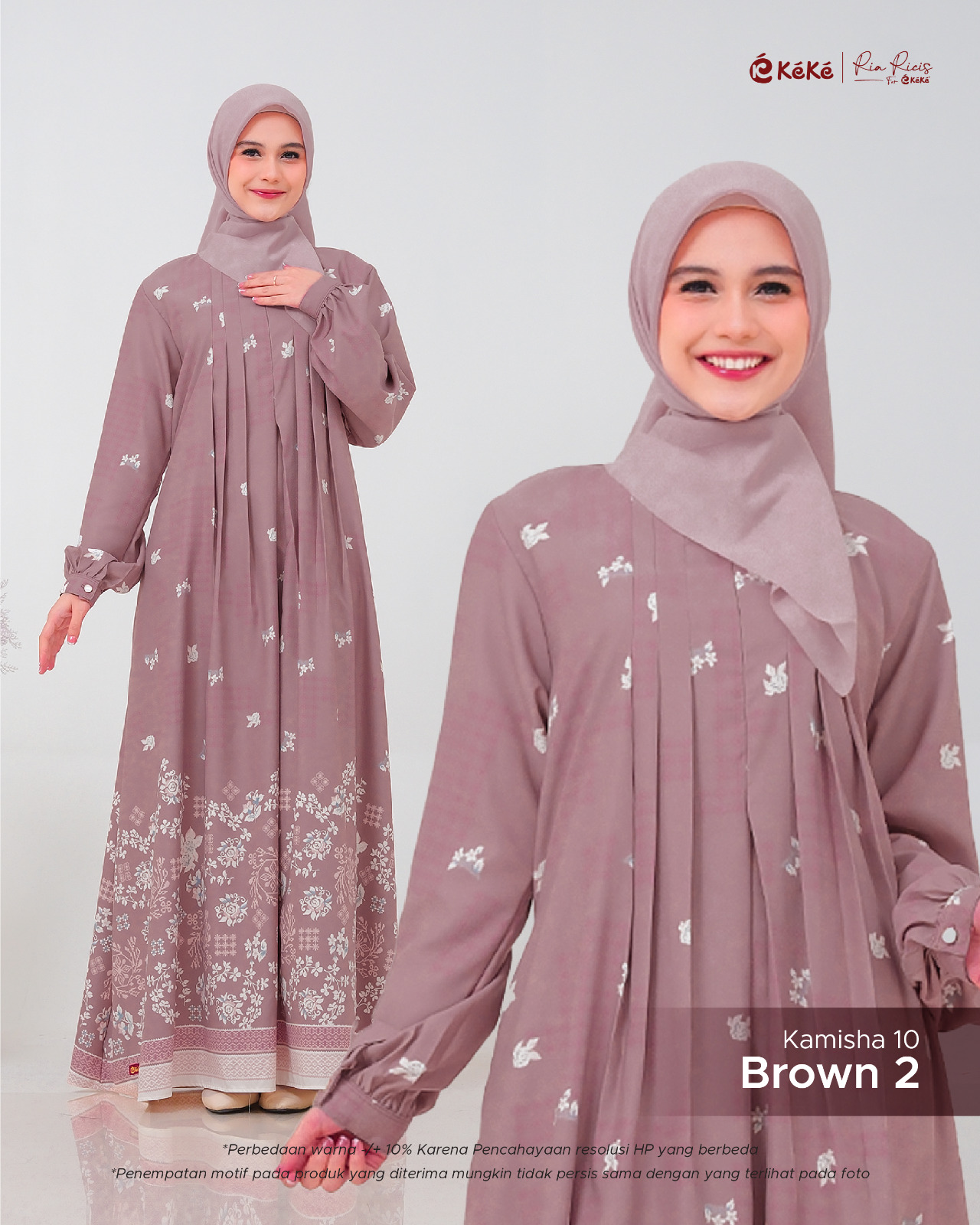 KEKE GDK DL KAMISHA 10 BROWN