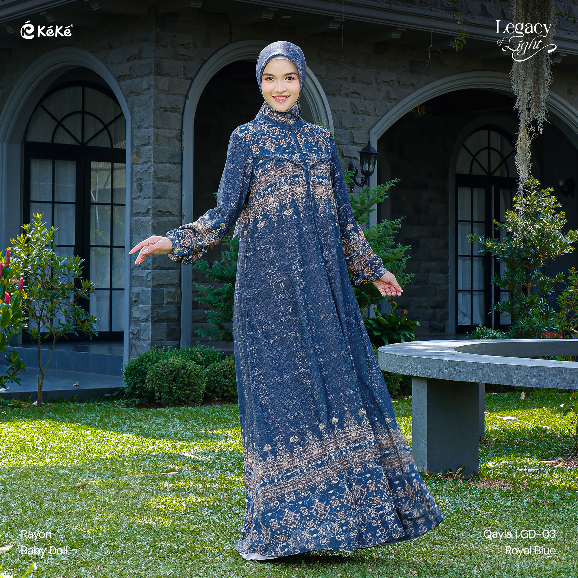 KEKE GDK 3 SR QAYLA ROYAL BLUE