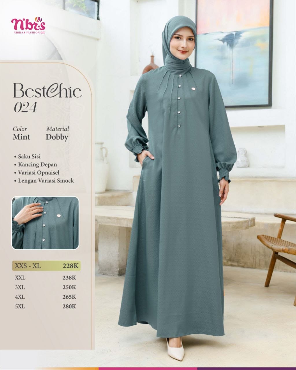 NIBRAS BESTCHIC 024 MINT